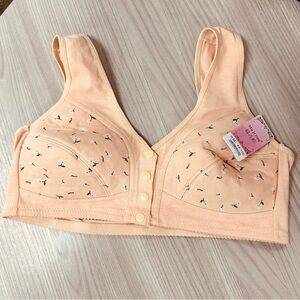 Mu Ji Ting NWT Women Adjustable Spandex Bra Size 44/100 -Light Peach Color L/XL